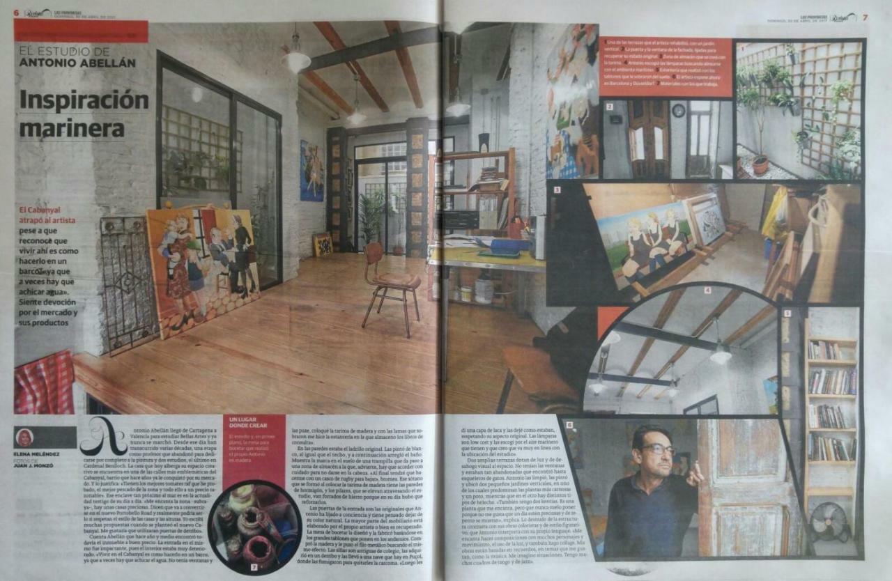 Loft Valencia Playa Lägenhet Exteriör bild
